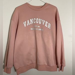 Vancouver Light Pink Crewneck Size M